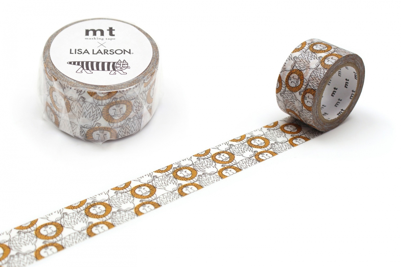 mt Masking Tape x Lisa Larson [MTLISA18] - Lion
